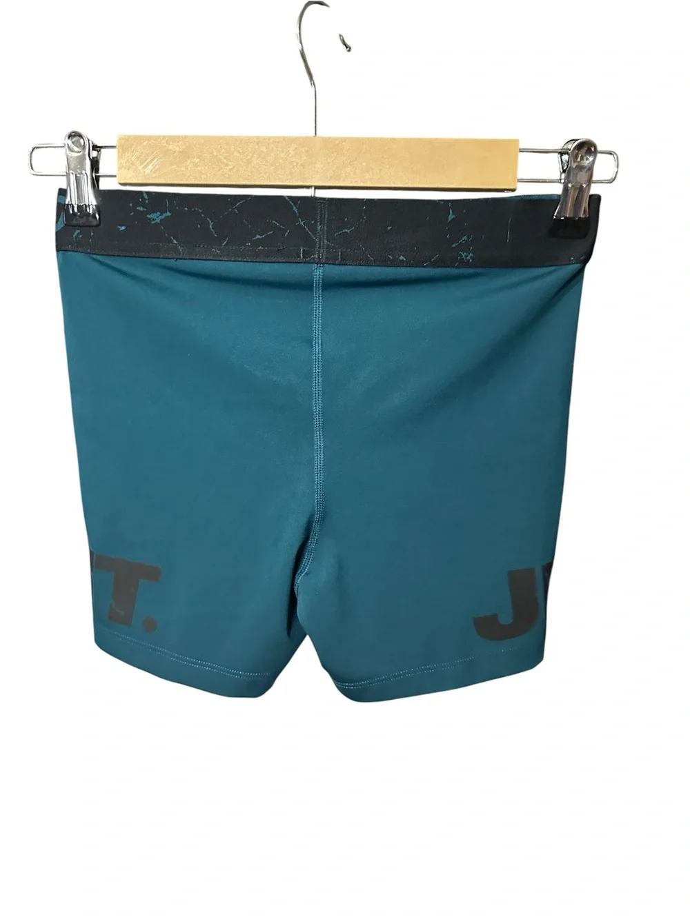 Nike Pro Just Do It Compression Shorts Teal Size Medium